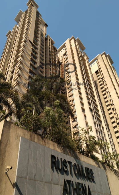 Podium waterproofing project at Athena Rustomjee CHS